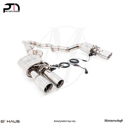 4x102mm Meisterschaft Titanium - GTC (EV Controlled) Exhaust for BMW F12/F13 (Coupe/Convertible) M6